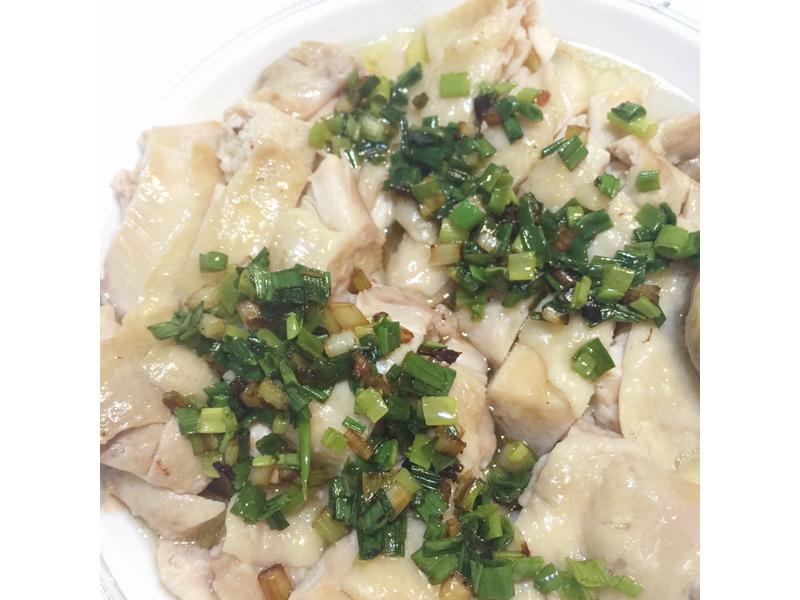电锅~葱油鸡的做法