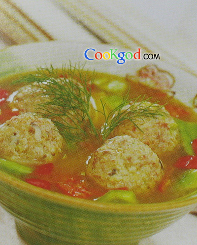 咖喱猪肉丸汤的做法