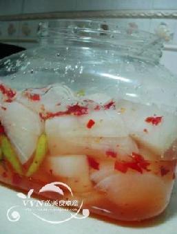 爽口萝卜泡菜的做法