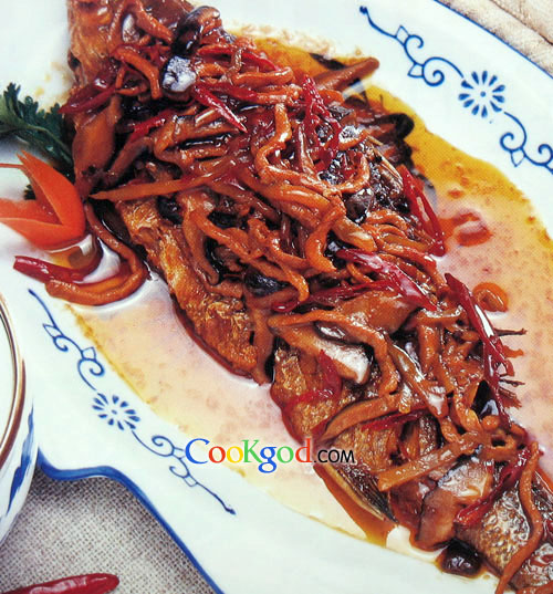 干烧鲈鱼的做法