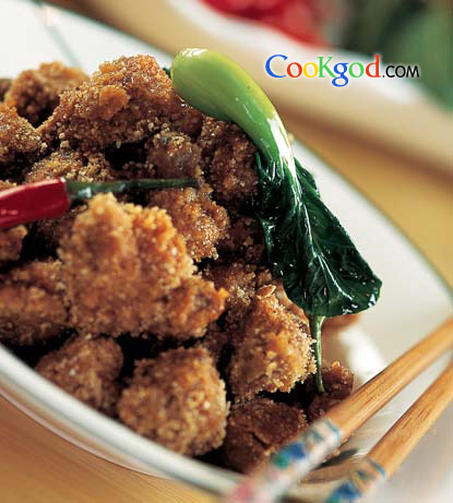 粉蒸羊排的做法