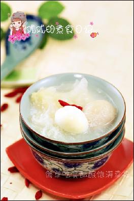 荔枝炖蛋的做法