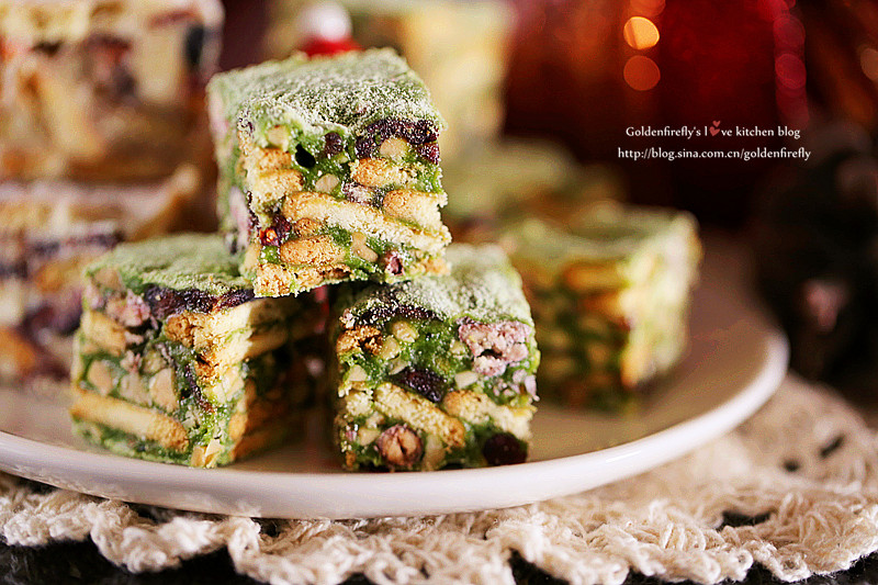 甜蜜伴手礼牛轧雪花酥(原味 抹茶)的做法