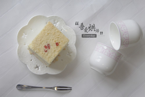 咸味火腿六寸戚风蛋糕的做法