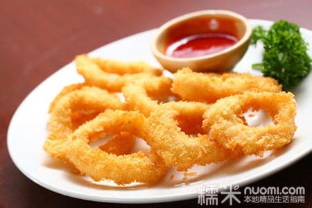 香炸鱿鱼圈的做法