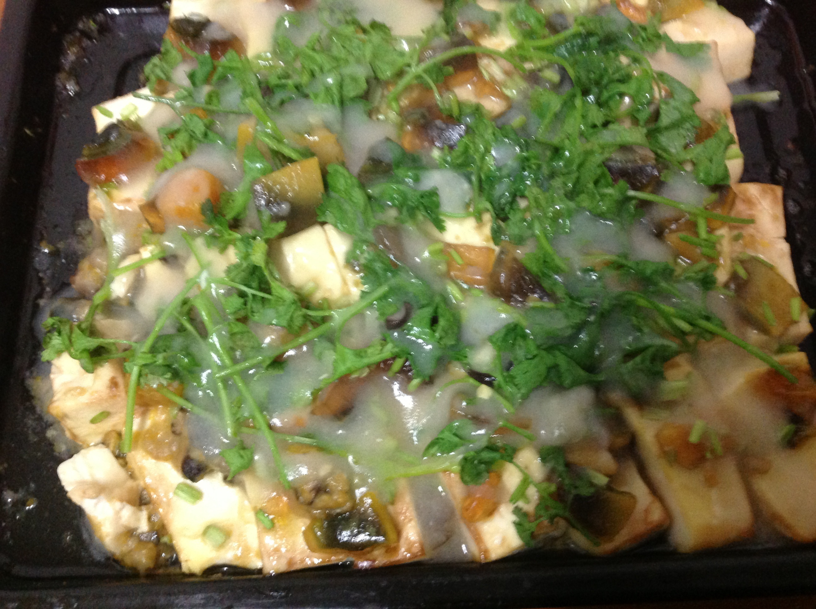 皮蛋烤豆腐的做法