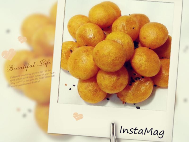 暖QQ地瓜球的做法