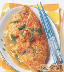 韩式风味蛋包的做法