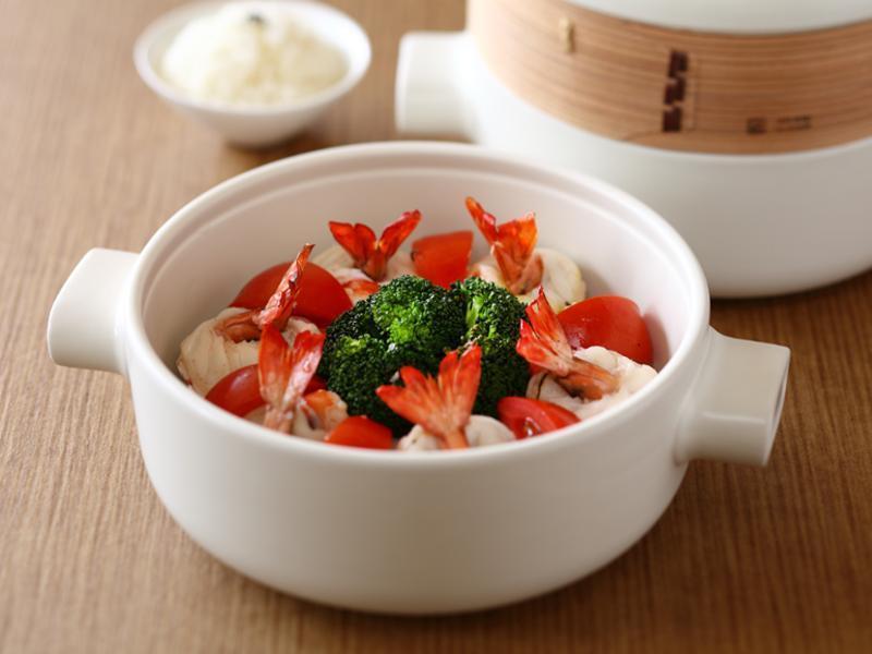 咸瓜碧绿鲜虾的做法