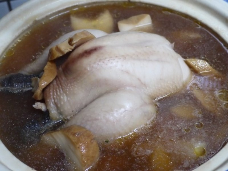 力力年菜-鲍鱼鸡汤的做法