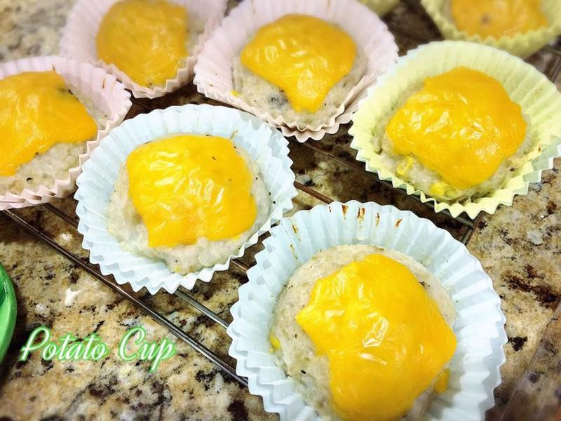 起司焗烤奶油马铃薯杯的做法