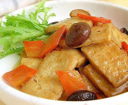 绿茶豆腐的做法