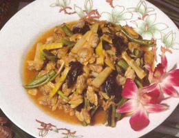 炒西施舌的做法