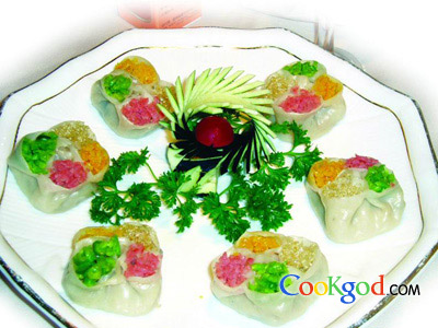 千纸鹤四喜饺的做法