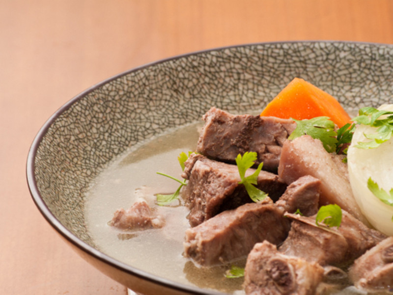 养生清炖猪肉锅的做法