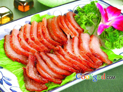 碳烧猪颈肉的做法