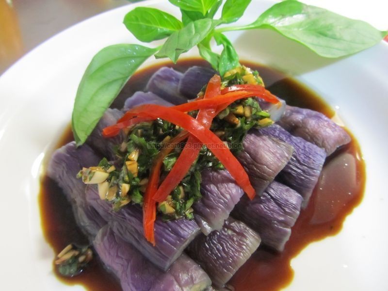 【5分钟】塔香茄子(保证煮完还是紫色)的做法