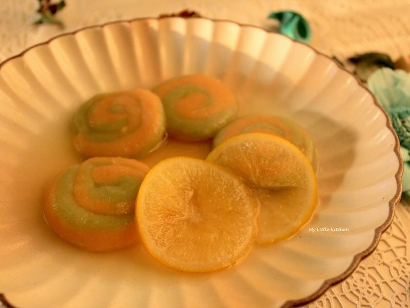 棒棒糖汤圆佐橙汁酱的做法