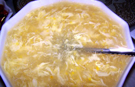 蛋花玉米羹的做法