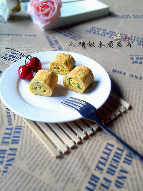 【十分钟早餐系列】————香葱鸡蛋千层饼的做法