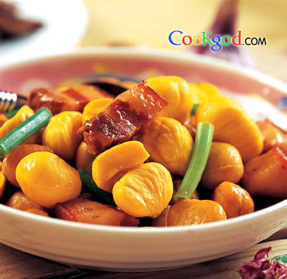 栗子烧肉的做法