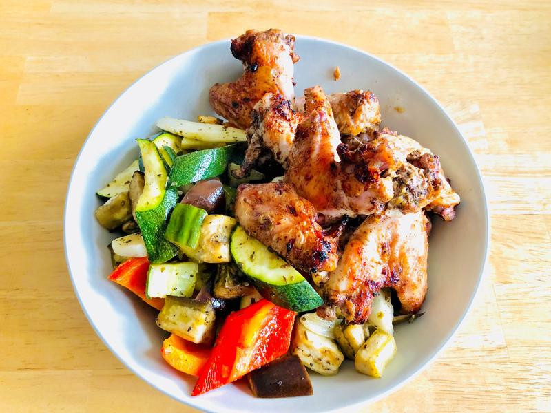 五香炭烤鸡翅的做法