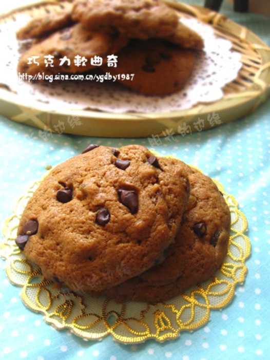 巧克力葡萄干软曲奇的做法