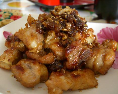 香蒜排骨的做法