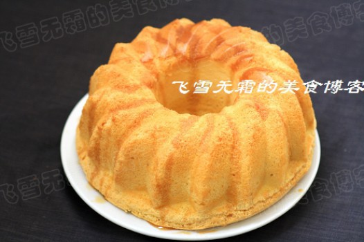 焦糖浆戚风蛋糕的做法