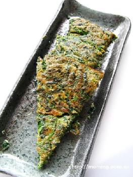 康王菜煎蛋的做法