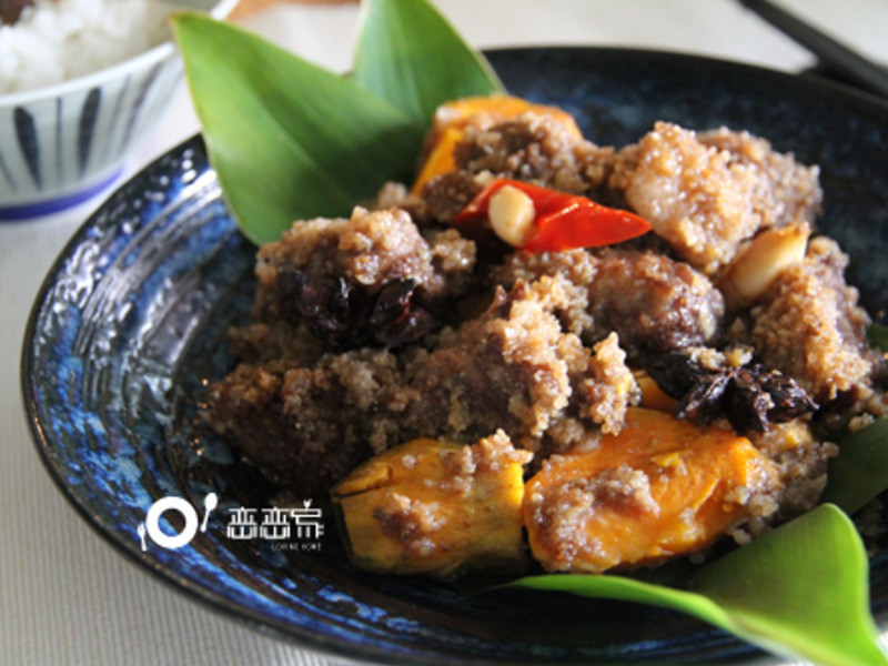 外省妈妈的粉蒸肉的做法