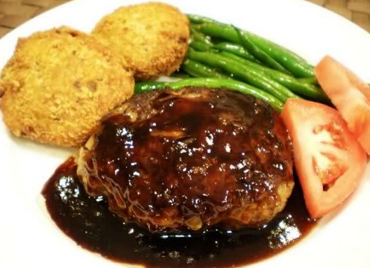 和式汉堡牛排的做法