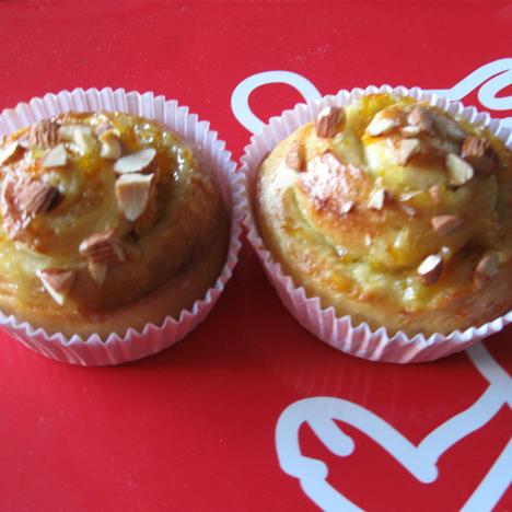 香橙面包卷的做法