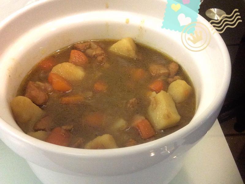 简易猪肉咖喱(现成咖喱块)的做法