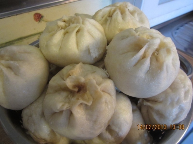 中式面点1---面包机做牛肉菠菜包子的做法
