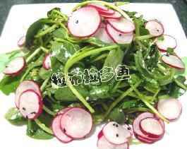 凉拌一夏—鸡毛菜小萝卜的做法