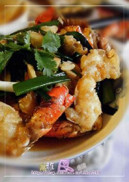 岭南姜葱炒蟹的做法