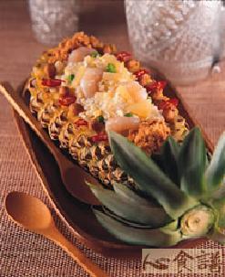 泰式凤梨炒饭的做法