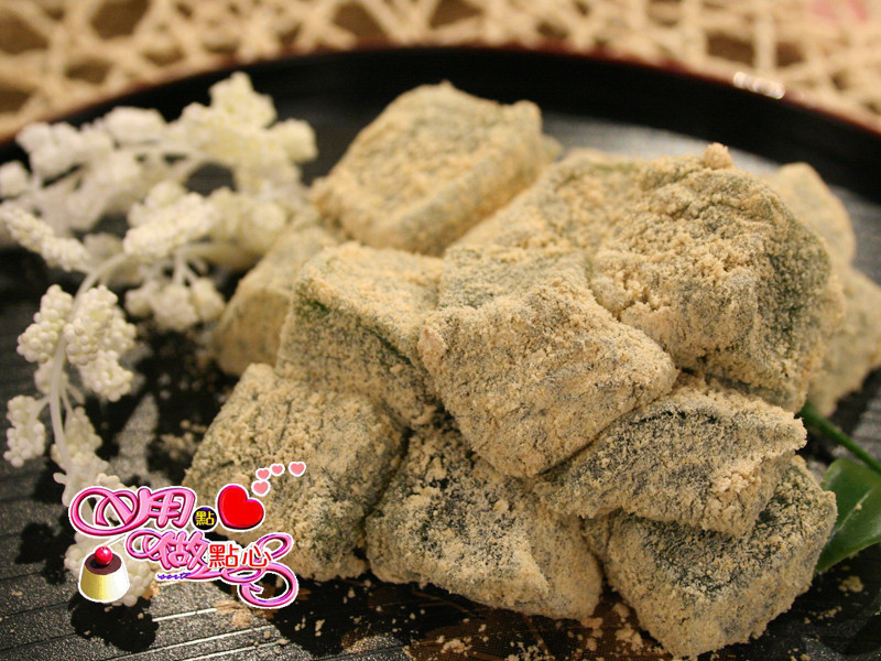 日式抹茶麻糬(蕨饼)的做法