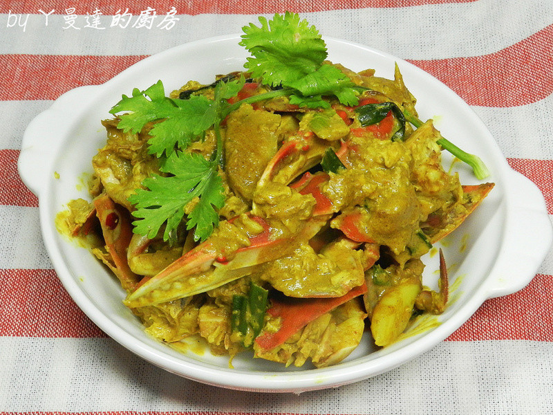 飞利浦智慧万用锅~咖哩炒蟹的做法