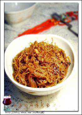 肉沫粉丝的做法