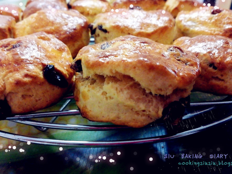 ��ݮ ���� SCONES (Ӣʽ�ɱ�) ��SIU BAKING DIARY ��������