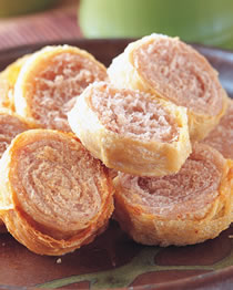 芋茸腐皮捲的做法