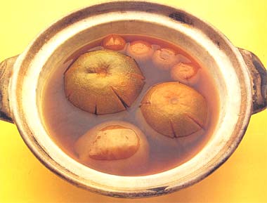 蜜饯柑桔的做法