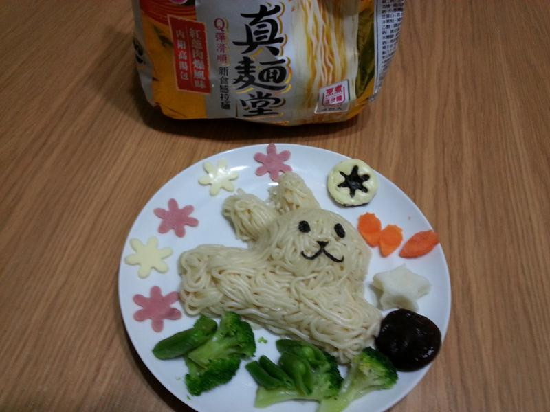 小白兔爱吃面的做法