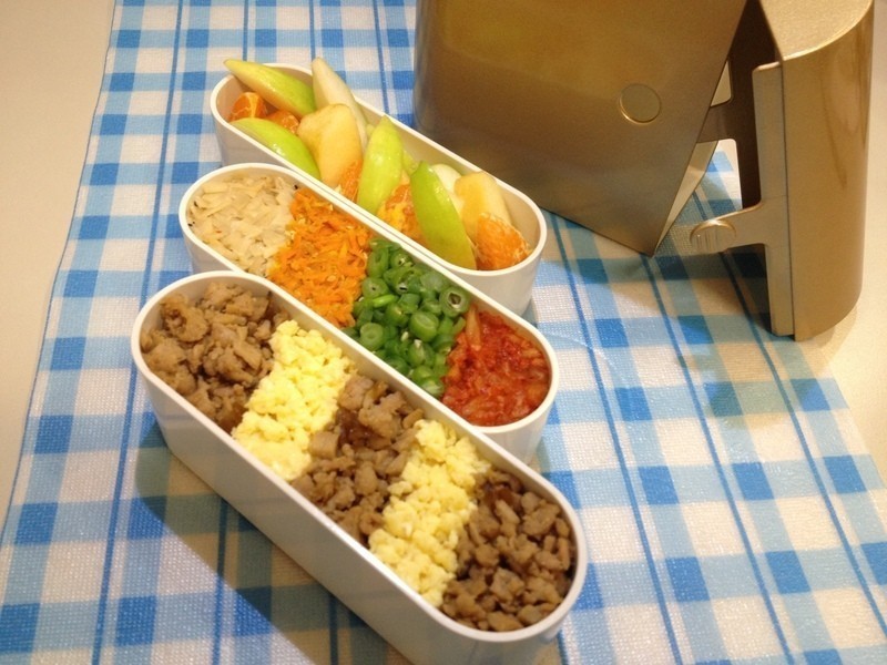 6色美味便当的做法