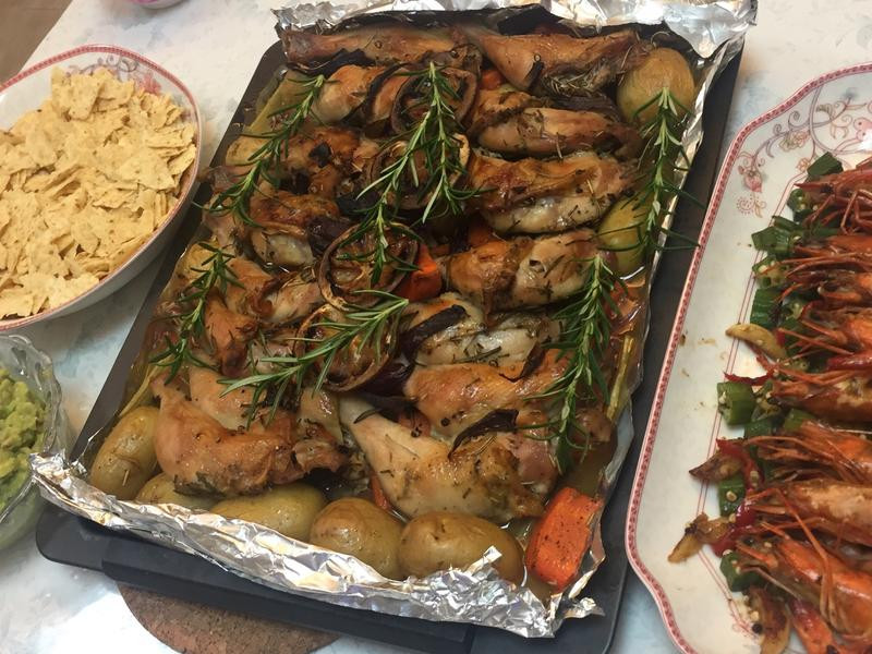 香烤迷迭香鸡腿的做法