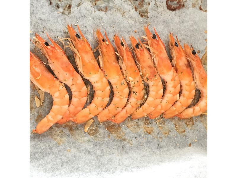 低卡椒香烤醉虾的做法