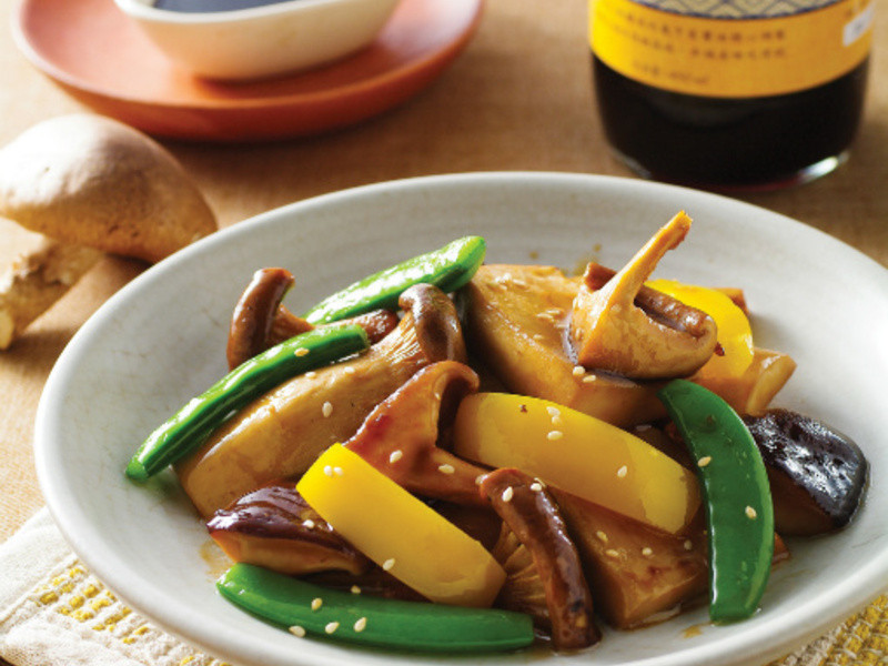 照烧双菇的做法