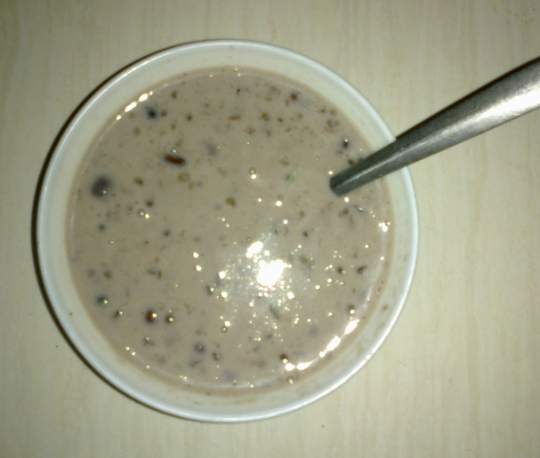 南国椰香红豆西米露的做法